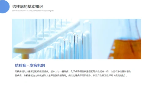 呼吸科肺结核科普知识通用PPT模板