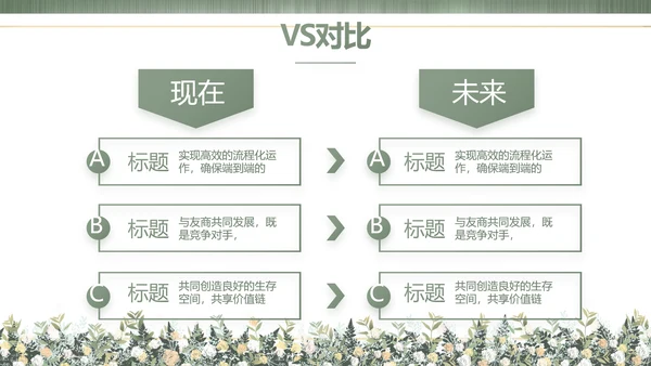 绿色莫兰迪色婚礼婚庆策划动态PPT
