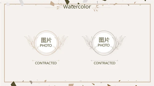 创意石块风格室内设计方案汇报PPT