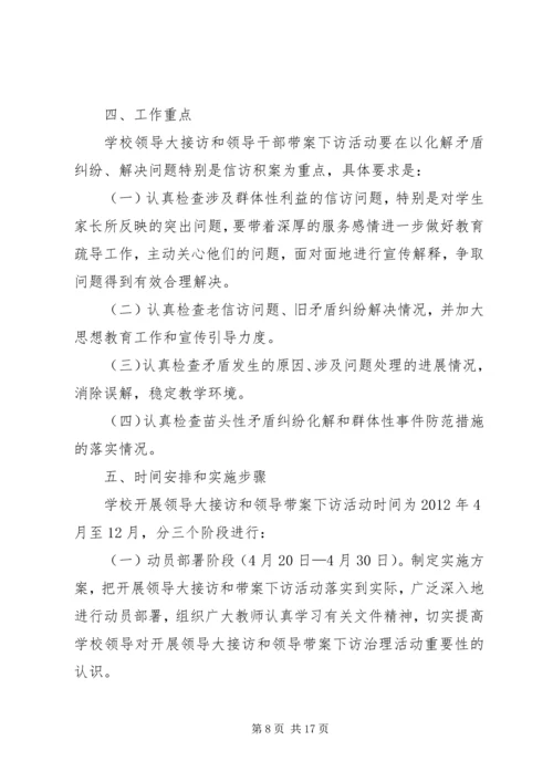 西关村大排查大接访实施方案.docx