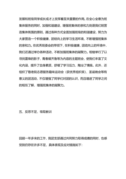 初中团支部工作总结.docx