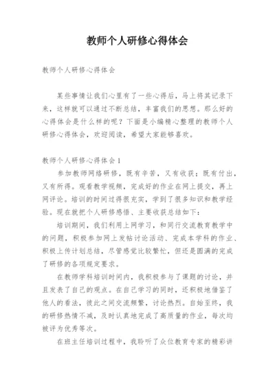 教师个人研修心得体会_6.docx