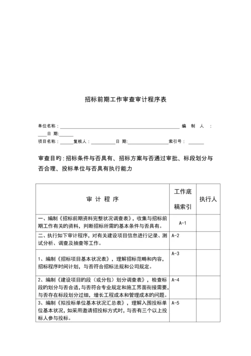 招标业务管理审核工作手册.docx