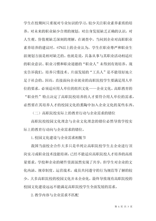高职院校学生职业素养论文.docx