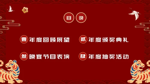 凝心聚力共创未来公司年终大会PPT模板