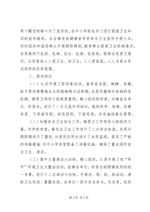 乡镇爱国卫生月活动情况总结.docx