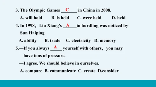 【轻松备课】外研版初中英语九年级上Module 8 Unit 2教学课件