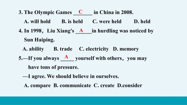 【轻松备课】外研版初中英语九年级上Module 8 Unit 2教学课件