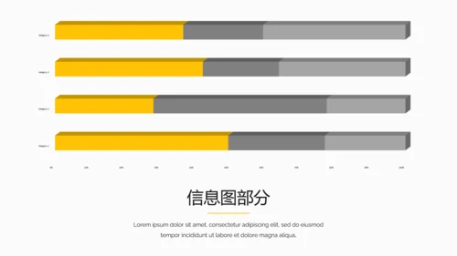 欧美风创意三角版式公司简介商务PPT模板