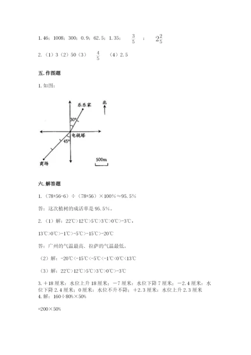 六年级下册数学期末测试卷含答案【能力提升】.docx