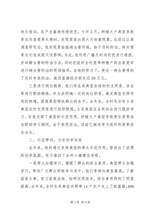 村党支部建设学习型村镇工作现场经验交流会经验材料 (2).docx