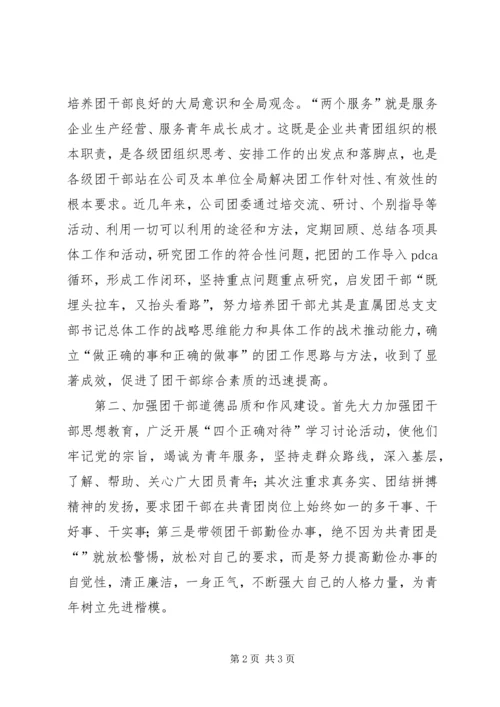 企业共青团工作总结总结.docx