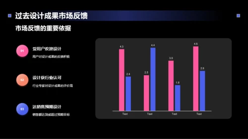 粉色创意设计趋势艺术设计年会PPT模板