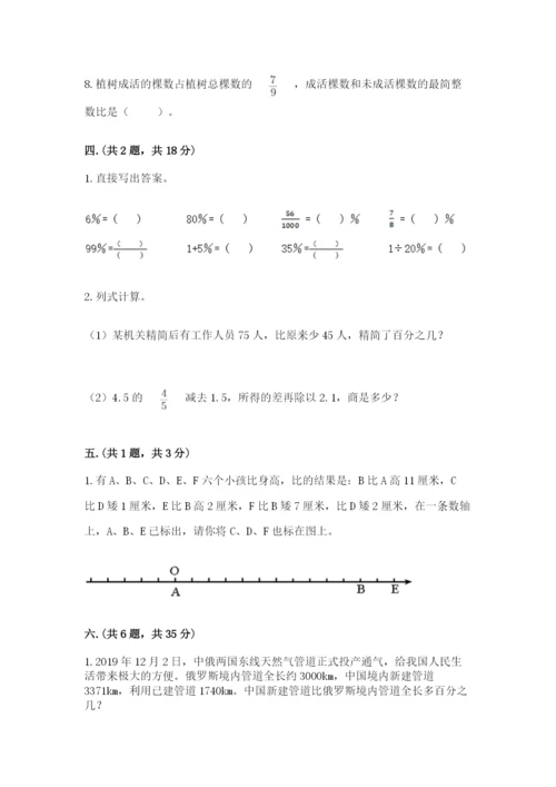 最新版贵州省贵阳市小升初数学试卷（实用）.docx