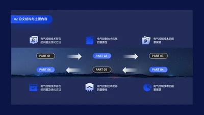 简约风循环关系6项PPT