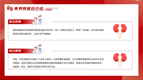 世界肾脏日慢性肾脏病通用PPT模板