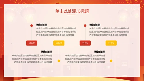 新年快乐过年通用PPT模版