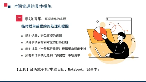 商务风企业员工时间管理培训PPT模板