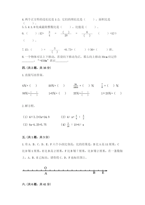 洛阳市小学数学小升初试卷精品（历年真题）.docx
