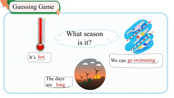 Unit 2 My favourite season Part A Let's learn课件（45