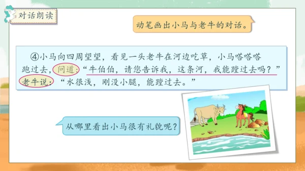 【核心素养】部编版语文二年级下册-14. 小马过河 第2课时（课件）
