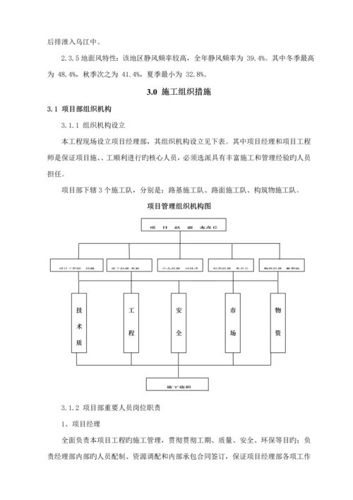 厂区道路关键工程综合施工专题方案.docx