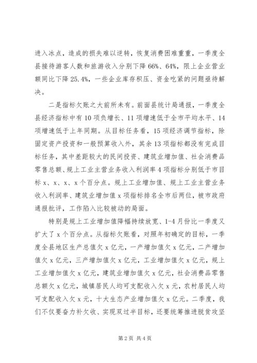 关于疫情防控和经济社会发展形势研判讲话提纲.docx