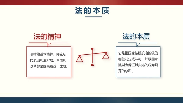 红色大气法律宪法宣传学习介绍PPT