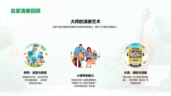 乐器知识讲座PPT模板