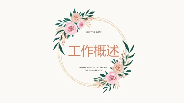 简约水彩风美容护肤宣传动态PPT