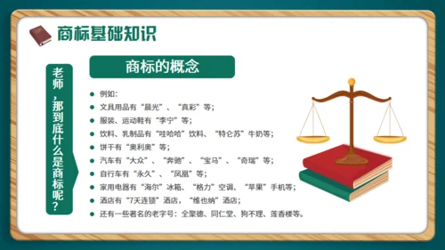 小学生知识产权科普通用PPT绿色模板