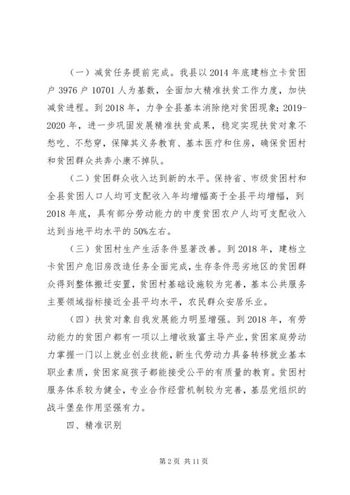 关于扶贫攻坚实施意见.docx