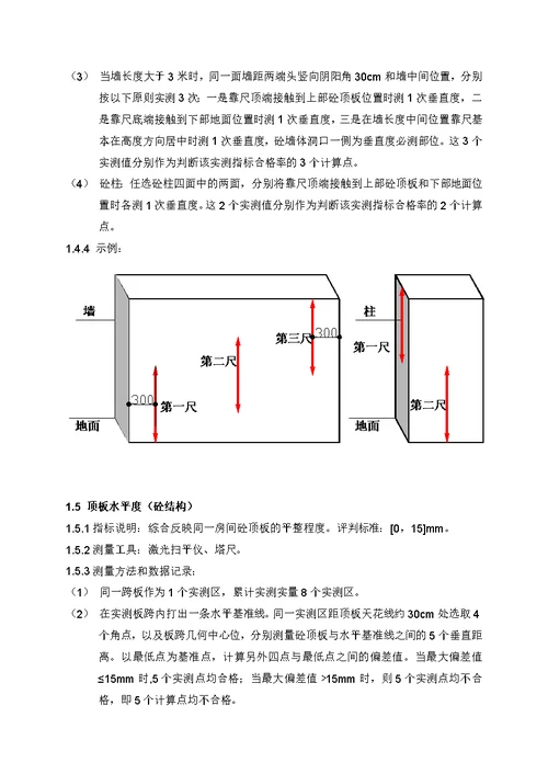 建筑工程质量实测实量操作指引