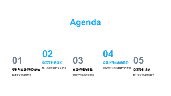 交叉学科导论PPT模板