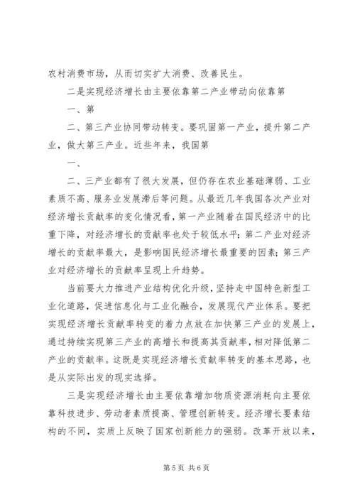 加快经济发展方式转变研讨班开班卢展工讲话(图)_1 (3).docx