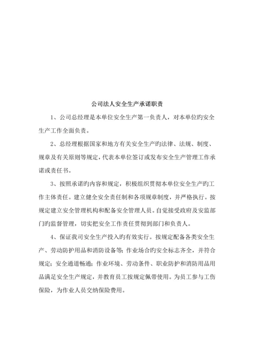 化工机械公司安全岗位基本职责汇编.docx