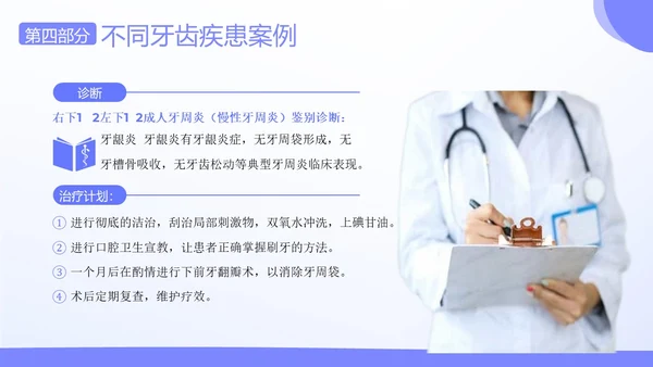 口腔病例书写标准护理护士培训PPT课件病例讨论
