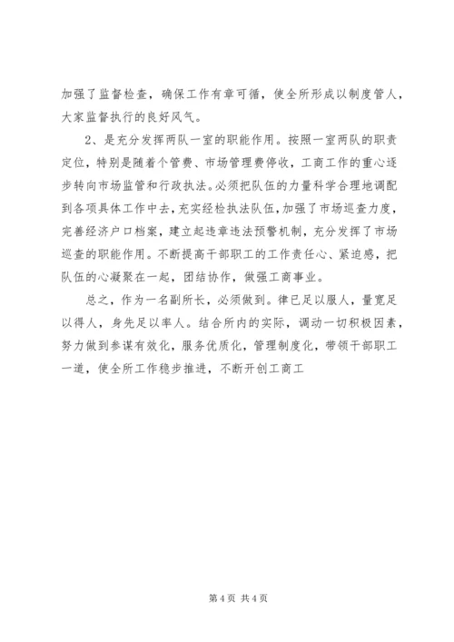 县工商所副所长竞聘演讲稿.docx