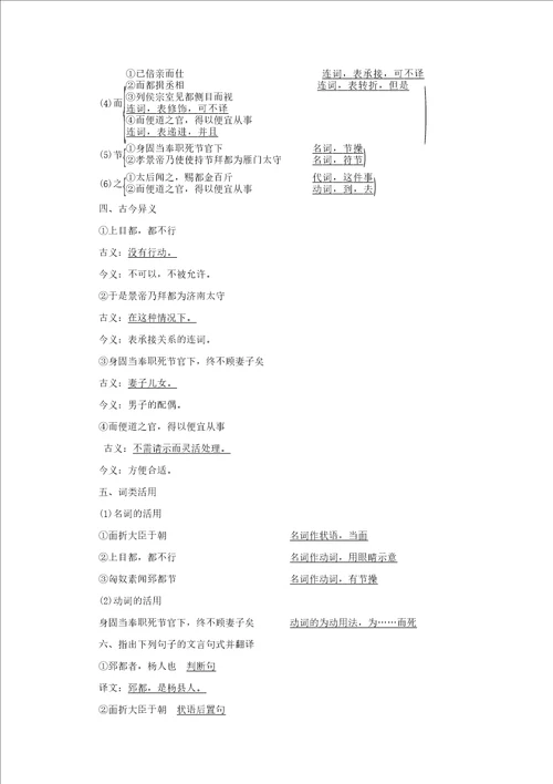 20192020学年高中语文第一单元以国家利益为先自读文本郅都学案鲁人版选修史记选读