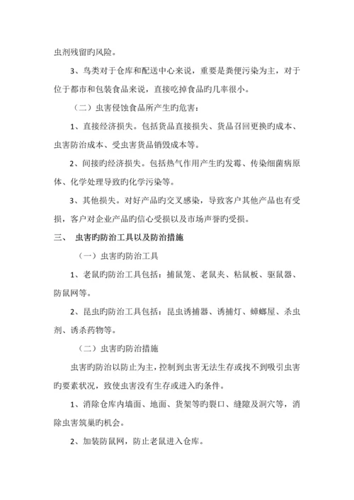 仓库虫害防治综合管理规定.docx