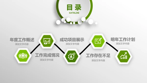 绿色共青团青年文明号总结PPT模板