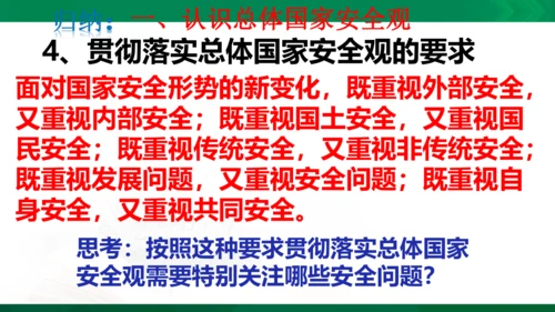 9.1《认识总体国家安全观》课件(26张PPT）