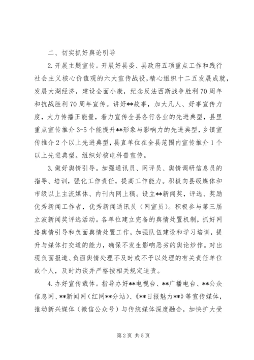 县宣传思想工作要点 (2).docx