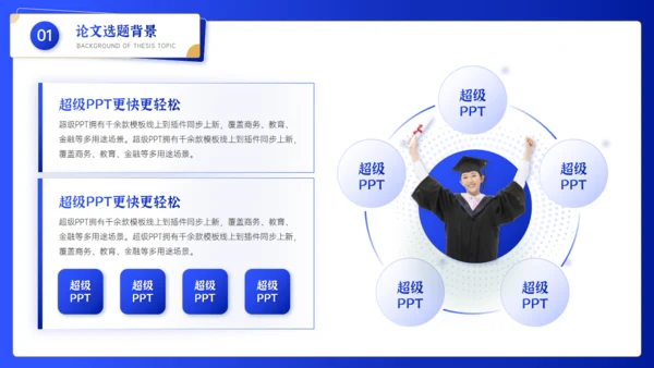 大学论文毕业答辩博士学位通用PPT模板