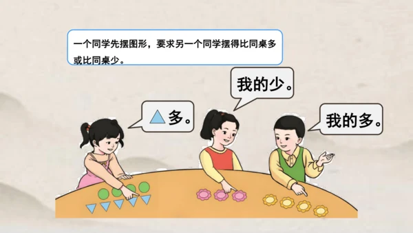 人教版一年级上册数学比多少课件1(共22张PPT)