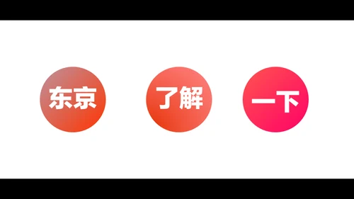 东京旅游酷炫图文相册快闪动画通用PPT模板