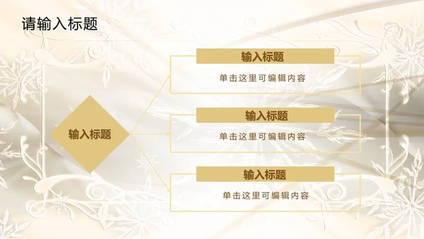 白金奢华欧式主题PPT模板
