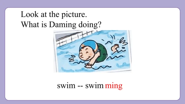 Module 2 Unit 1 She's reading a book 课件(共31张PPT)