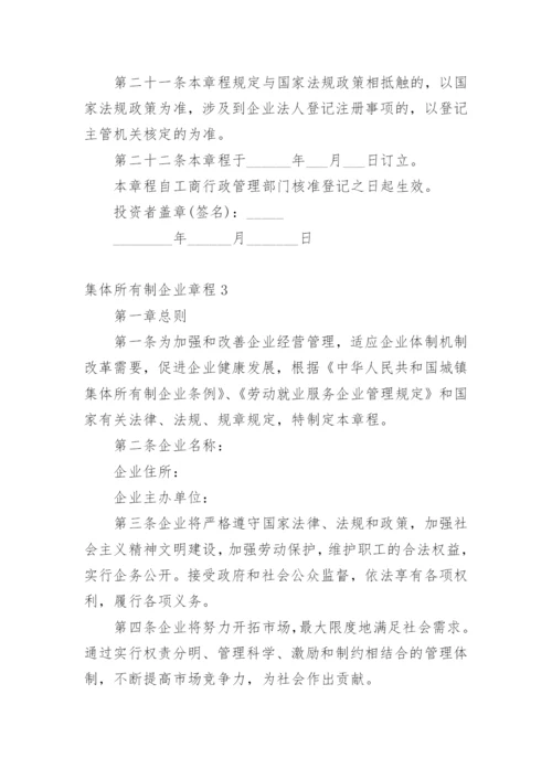 集体所有制企业章程.docx