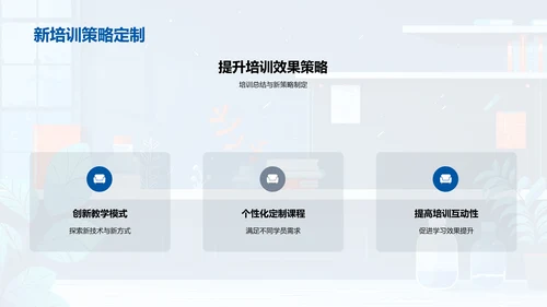 季度培训效果报告PPT模板
